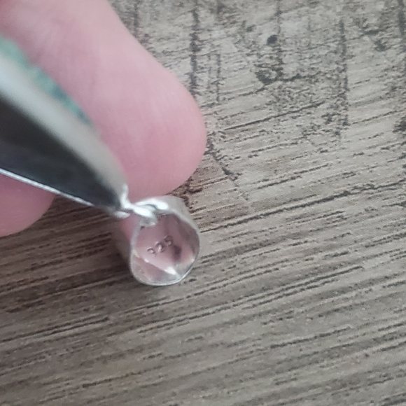 Ruby Fuchsite Gemstone set in 925 Sterling Silver Pendant, NWT - Picture 9 of 14